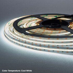 3/8" (10mm) Wide LED Tape Flexible Strip Lighting | 2216 Chip 7.3 Watts | 545 Lumens Per Foot 24V IP20 UL
