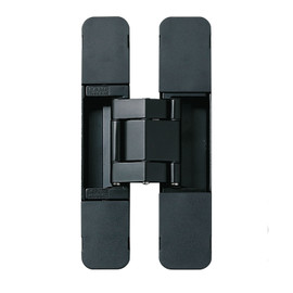 3-way Adjustable Concealed Hinge Black | HES3D-120BL Series