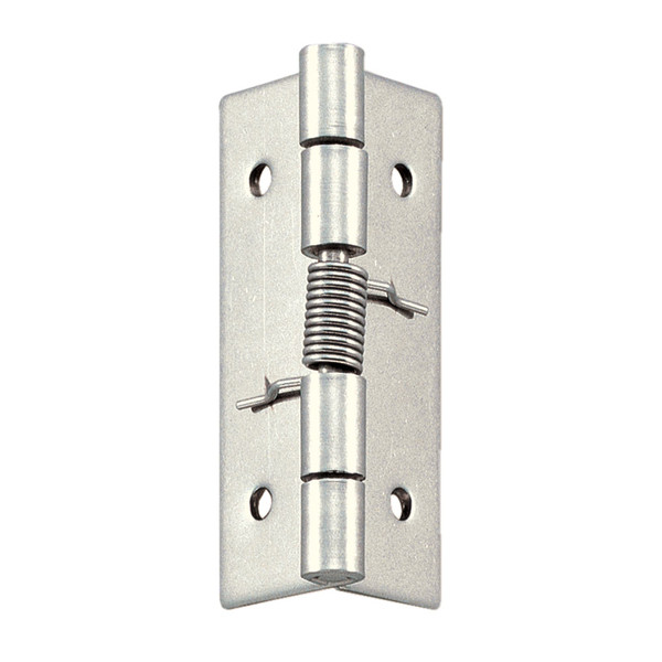 Spring Loaded Hinge with O Holes