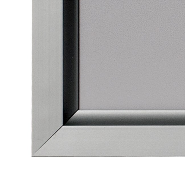 Single Sided Slide In Frame Silver Anodized HGRSLPARENT