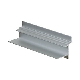 Extruded Aluminum Slatwall Bracket For 3/4in Shelf