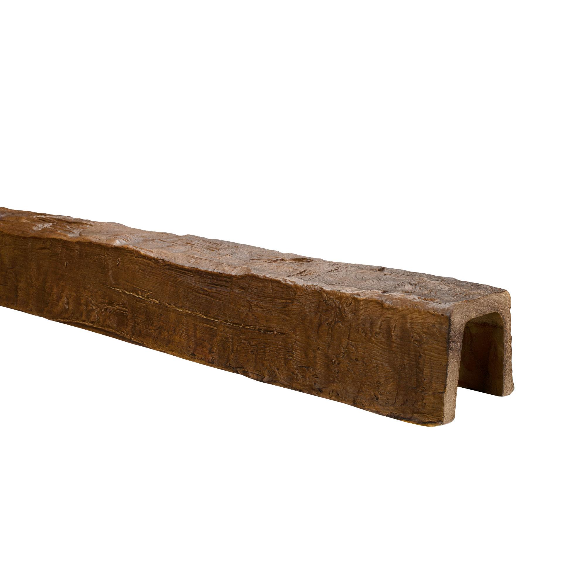 5in W x 5in H | Hand Hewn Faux Wood Beam | HH20-55-PARENT