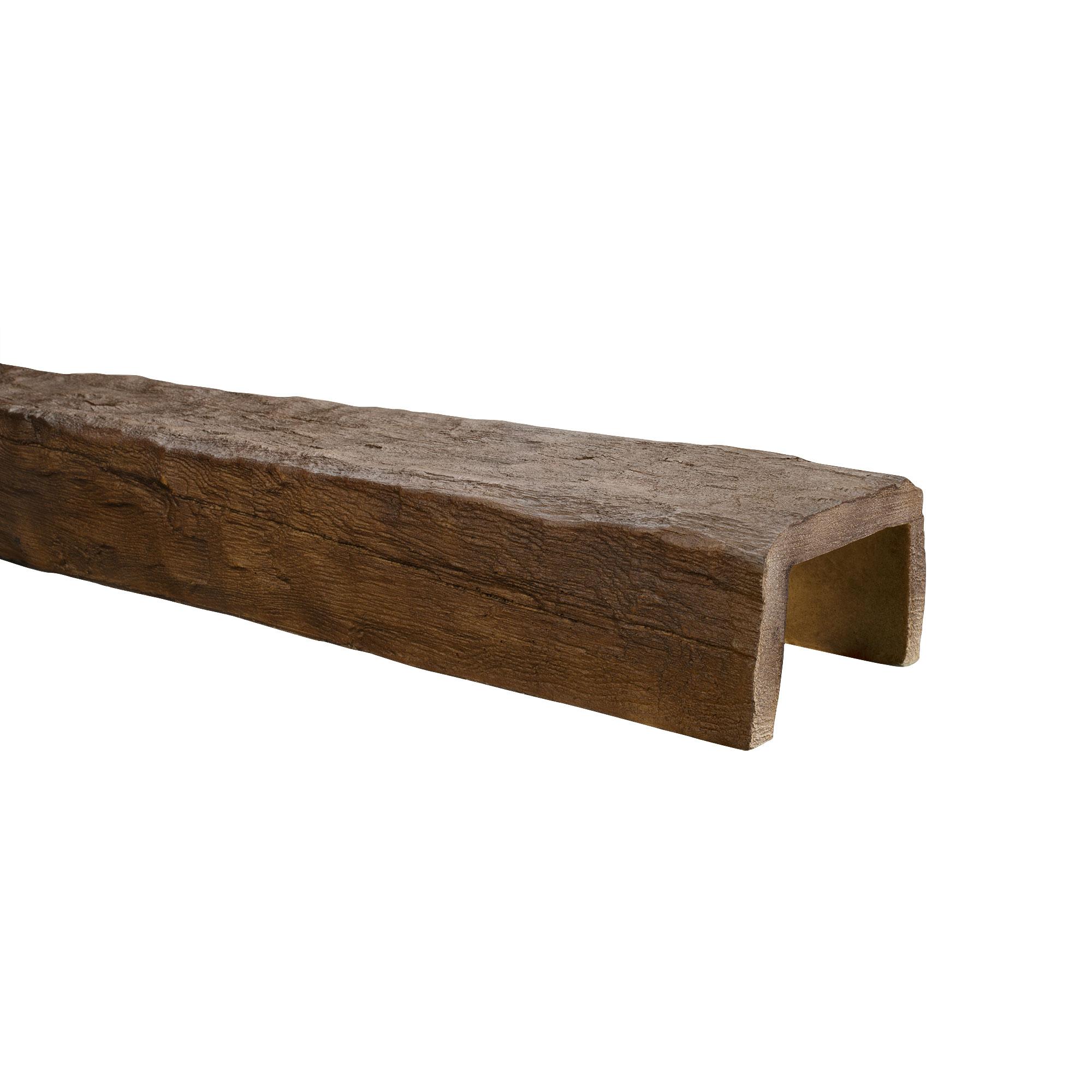 5in W x 5in H | Hand Hewn Faux Wood Beam | HH20-55-PARENT