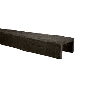 8in W x 5-1/8in H | Hand Hewn Faux Wood Beam