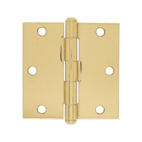 Square Corner Tipped Hinge With Steel Pin