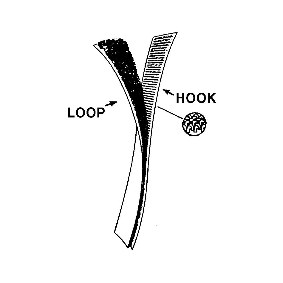 1-1/2 In Velcro Loop Tape | Black Velcro Tape | 75 Foot Coil | Standard ...