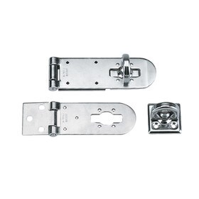 1-1/2" High x 4-1/2" Length Electro Polished Stainless Steel Hasp