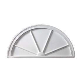 Fypon | Half-Round Spoked Window and Door Pediment