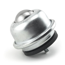 1-1/2in x 3/8-16 x 1in Threaded Stem | Stainless Steel Ball Caster
