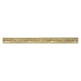 Hand Carved Wood Panel Moulding | Grape 8ft Long