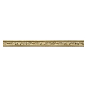Hand Carved Wood | Crown Moulding | Grape 8ft Long