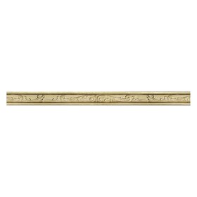 Hand Carved Wood Panel Moulding | Scroll 8ft Long