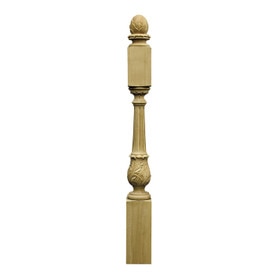 Large Acanthus Newel Post