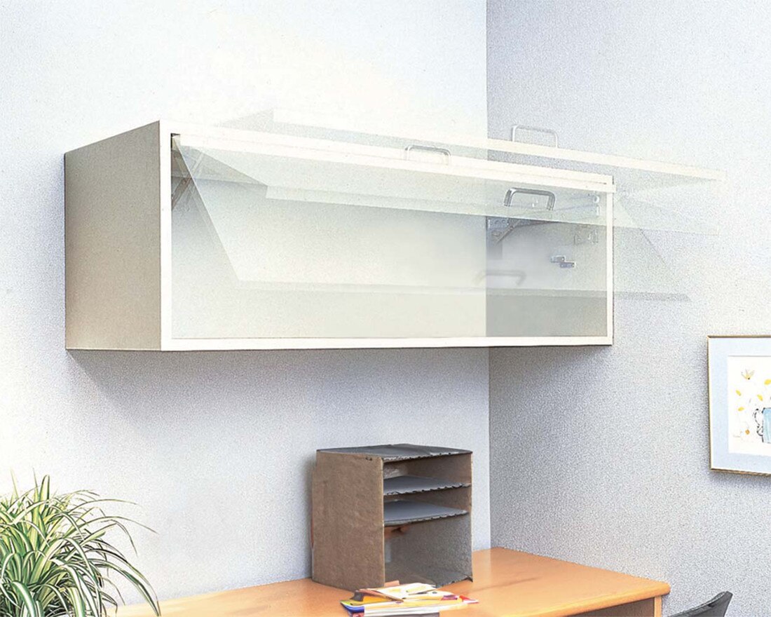Inset Receding Door Mechanism