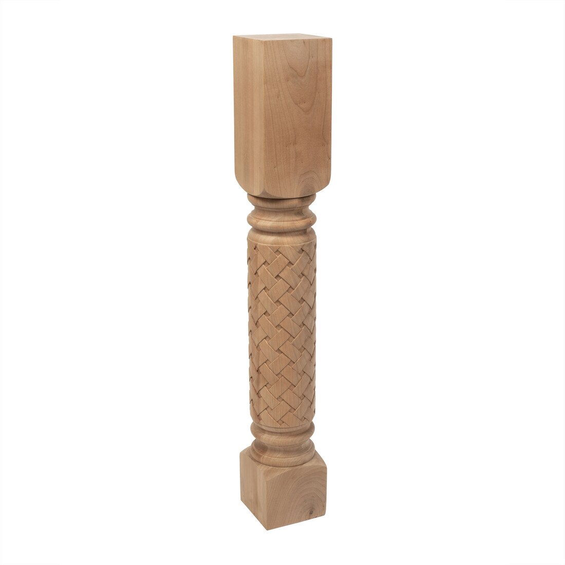 35-1/4in H | Open Weave Island Legs