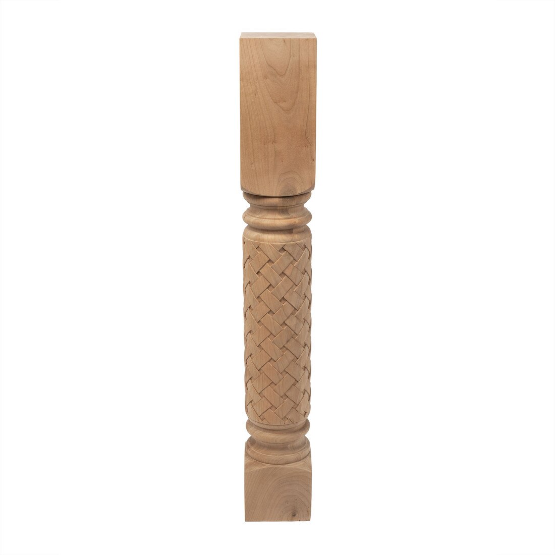 35-1/4in H | Open Weave Island Legs