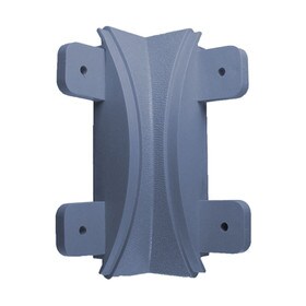 Textured Vinyl with Aluminum Retainer | Inside Corner for WG-5 Wall Guard