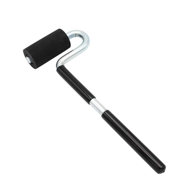 3in x 1-1/2in | Rubber J Roller | 2 Vinyl Rib | Heavy Duty Grips