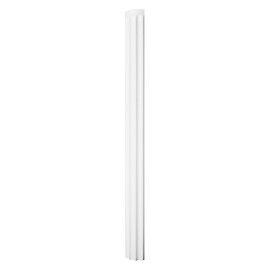 Orac Decor | High Density Polyurethane Fluted Half Column | Primed White | 8-5/8in W x 78-1/2in H