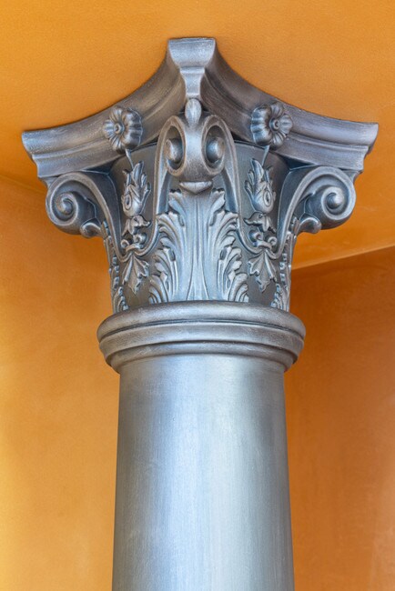 Orac Decor | High Density Polyurethane Plain Full Column | Primed White | 8-5/8in Dia x 79-1/2in H