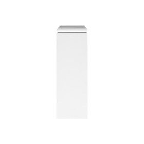 Orac Decor | Purotouch High Density Polyurethane Plinth Block for K200 | Primed White | 21-1/4in H x 7-1/4in W