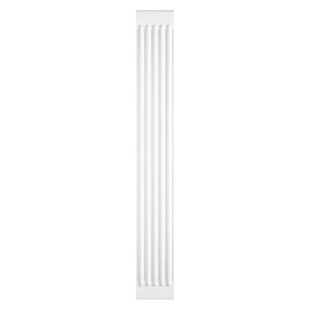 Orac Decor | Purotouch High Density Polyurethane Pilaster | Primed White | 10-5/8in W x 78in Long
