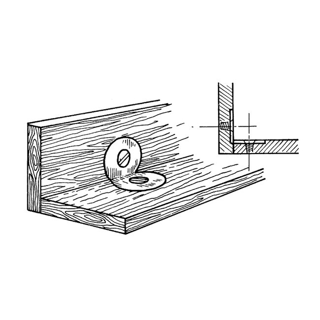 Zinc Finish | Flat Brackets