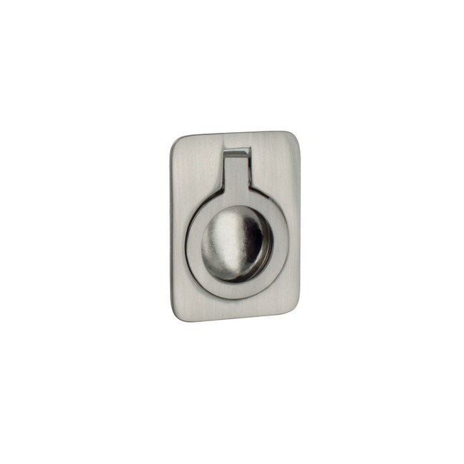 Brushed Nickel Flush Pull 2"L X 1-9/16"W