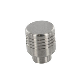 1" (25mm) Diameter Cylinder Knob Stainless Steel 304 Grade