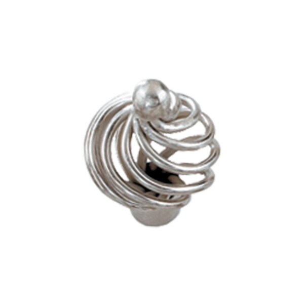 1-3/8" Diameter Steel Knob Satin Nickel Finish