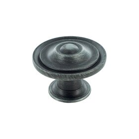 Antique Iron Knob 1 3/8" Dia