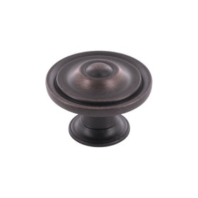 Oil Rubbed Bronze Knob 1 3/8" Dia