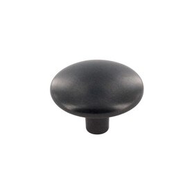 Black Knob 1 1/4" Dia