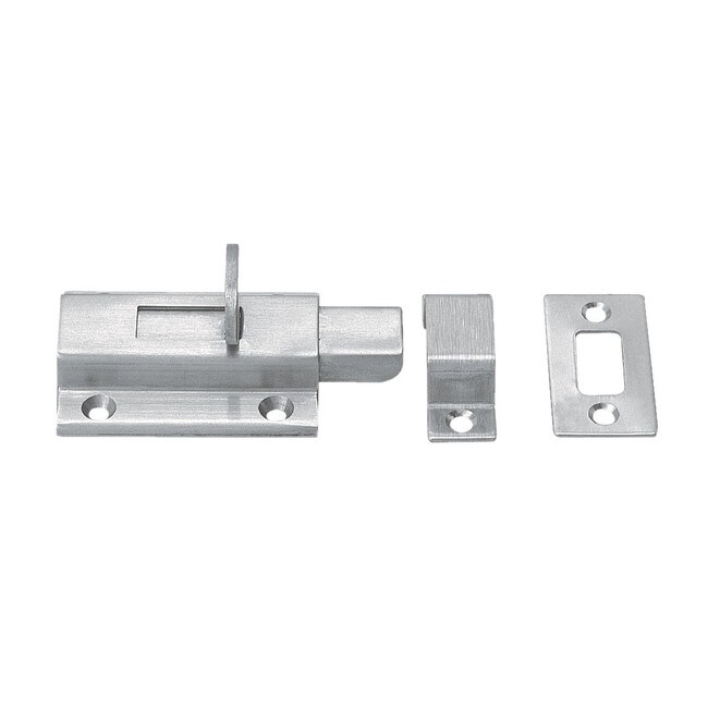 1-29/64" High x 1-31/32" Long Stainless Steel Slide Bolt