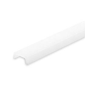 Milk White Acrylic Channel Lens for LED Ribbon Mounting Channel