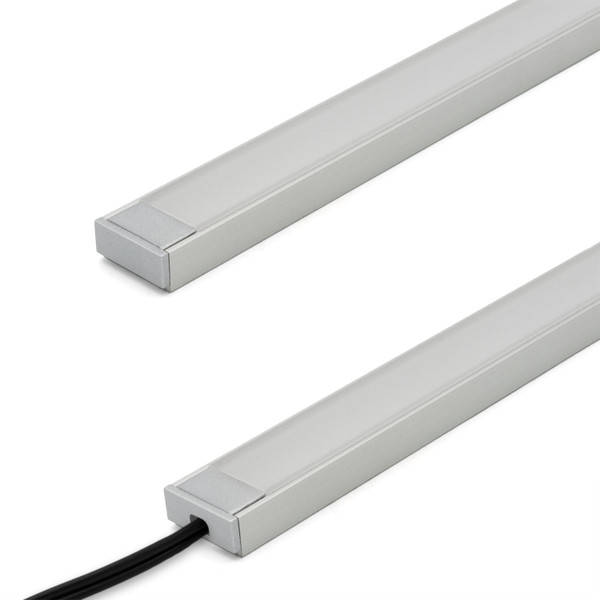 LED Channel Cap For Led Ribbon Aluminum Mounting Channel