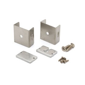 LED Channel Cap and Mounting Clip For L-Task 1