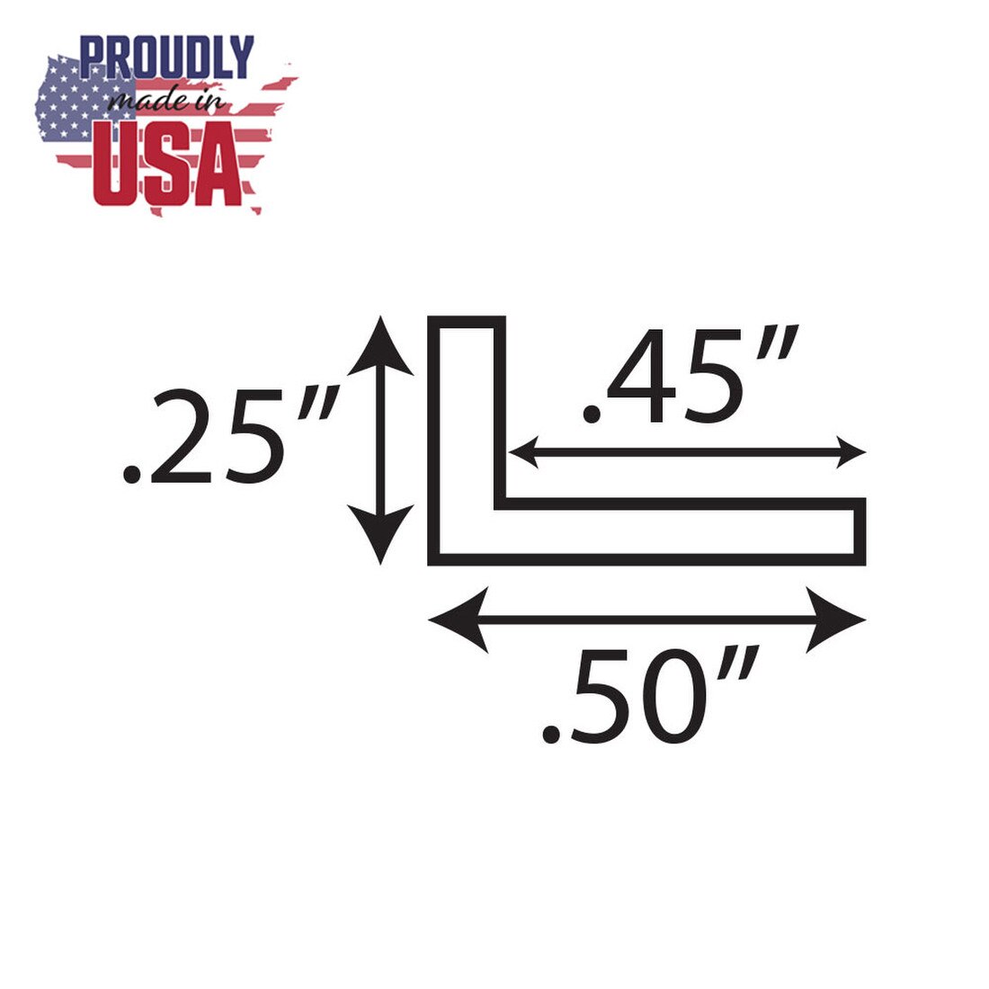 Clear Anodized Aluminum LED Light Channel 4' Length Fits Up to 5/32" (4MM)