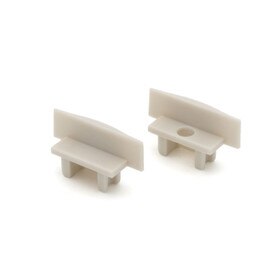 LED Channel Cap for Aluminum LED Channel | L-TASK-18F-CAP Series