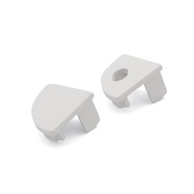 LED Channel Cap for Aluminum LED Channel | L-TASK-19D-CAP Series