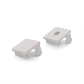 LED Channel Cap for Aluminum LED Channel | L-TASK-19S-CAP Series