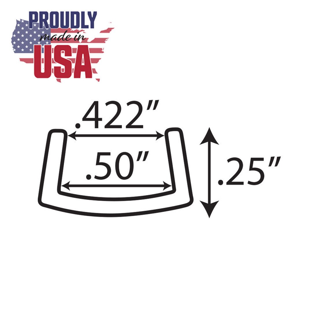 Silver Plastic LED Light Channel | 4' Length Fits Up to 1/2" (12MM)