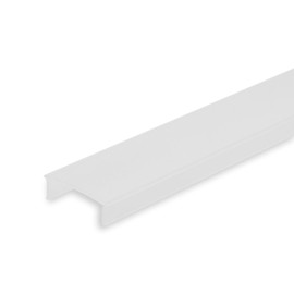 Frosted White Acrylic Channel Lens for LED Ribbon Mounting Channel | 8' Length | L-TASK-6LENS Series