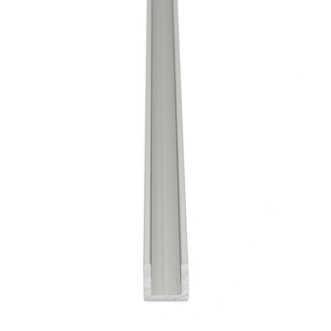 Clear Anodized Aluminum LED Light Channel | 12' Length Fits Up to 5/32" (4MM) | L-TASK-82 Series