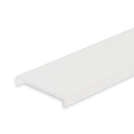 Frosted White Acrylic Channel Lens for LED Ribbon Mounting Channel | 8' Length | L-TASK-8LENS Series
