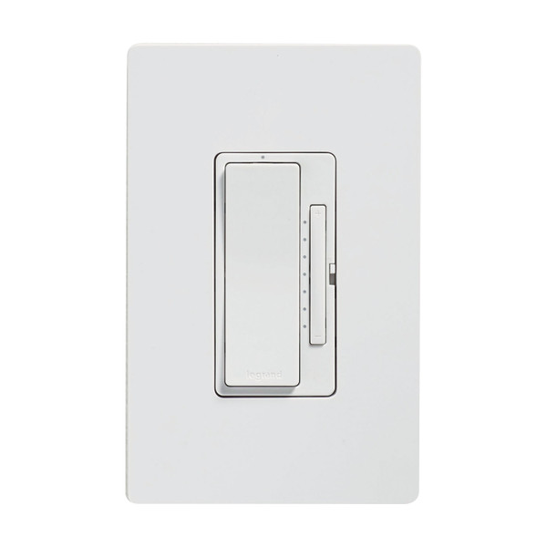 Radiant Wireless Main LED Dimmer Switch White