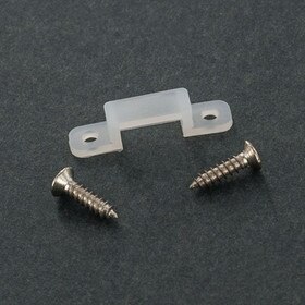 Silicone Mounting Clips with Screws