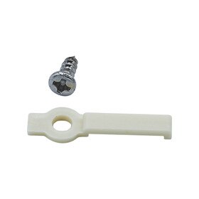 10MM LED Strip Mouting Clips with Screws for Ip20 Rib