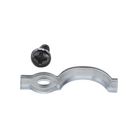 10MM LED Strip Mounting Clips with Screws for Ip65 Rib