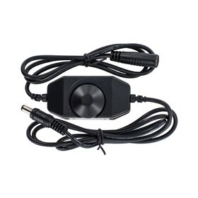 Inline Rotary LED Dimmer Switch 12V/24V White